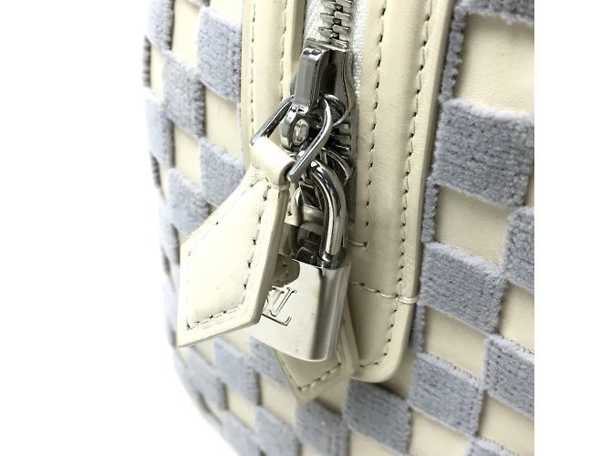 Borsa Damier-Azur M48909 di Louis Vuitton Bianco - vista 8
