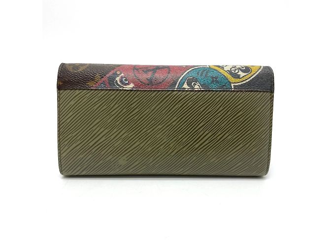 Lange Geldbörse Kabuki Kansai Yamamoto Monogramm Louis Vuitton Braun - Ansicht 2