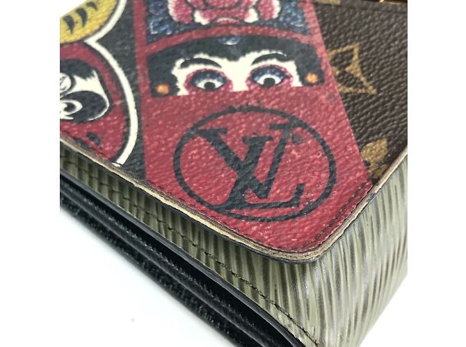 Lange Geldbörse Kabuki Kansai Yamamoto Monogramm Louis Vuitton Braun - Ansicht 4