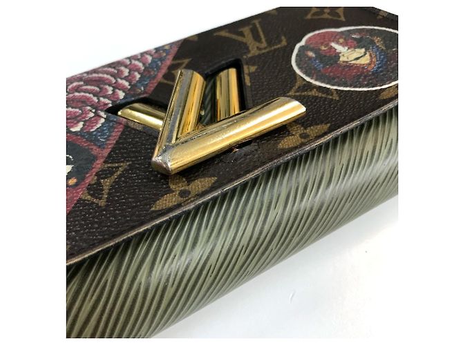 Lange Geldbörse Kabuki Kansai Yamamoto Monogramm Louis Vuitton Braun - Ansicht 5