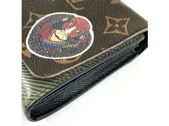 Lange Geldbörse Kabuki Kansai Yamamoto Monogramm Louis Vuitton Braun - Ansicht 8