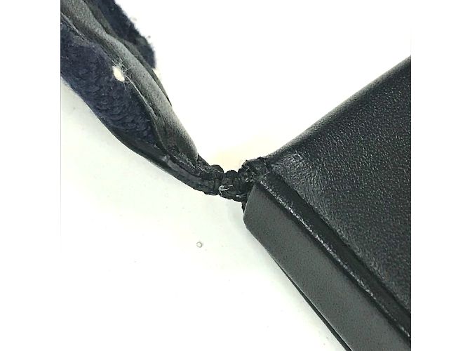 Borsa a spalla in pelle nera Loewe Anagram Nero - vista 6