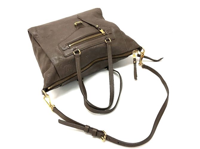 Borsa a mano Monogram Empreinte M43409 di Louis Vuitton Marrone - vista 4