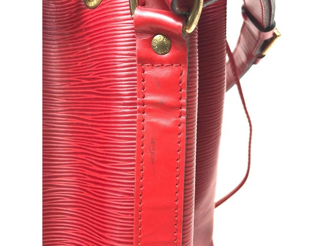 Borsa a Spalla Epi M44107 di Louis Vuitton Rosso - vista 4