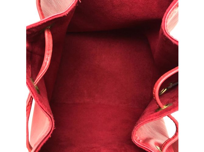 Borsa a Spalla Epi M44107 di Louis Vuitton Rosso - vista 7