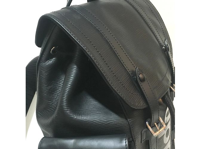 Zaino Epi Supreme M53413 di Louis Vuitton Nero - vista 5