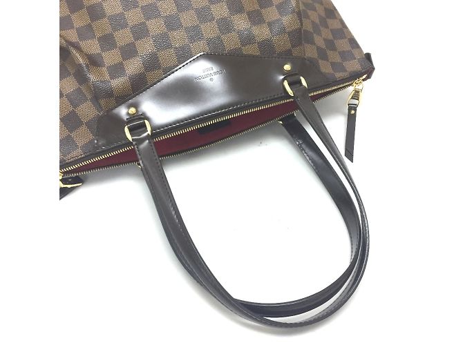 Borsa a Spalla Damier N41103 di Louis Vuitton Marrone - vista 7