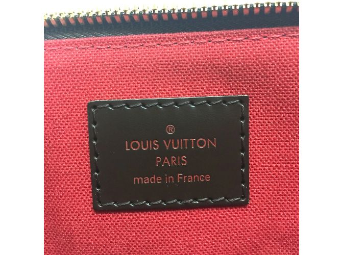 Borsa a Spalla Damier N41103 di Louis Vuitton Marrone - vista 8