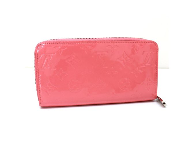 Cartera larga con cremallera Monogram Vernis Louis Vuitton Rosa - vista 2