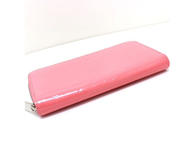 Cartera larga con cremallera Monogram Vernis Louis Vuitton Rosa - vista 5