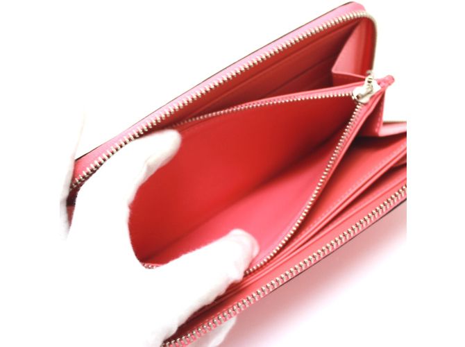 Cartera larga con cremallera Monogram Vernis Louis Vuitton Rosa - vista 7