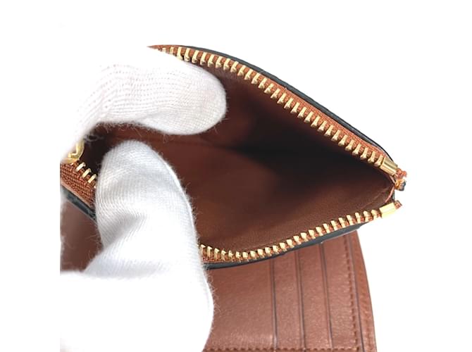 Billetera compacta bi-fold Loewe Castaño - vista 10