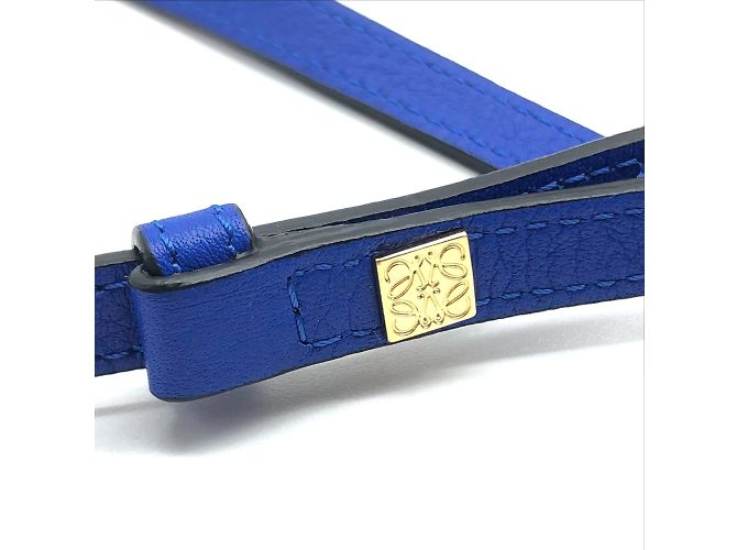 Loewe blauer Leder-Münzbeutel - Ansicht 6