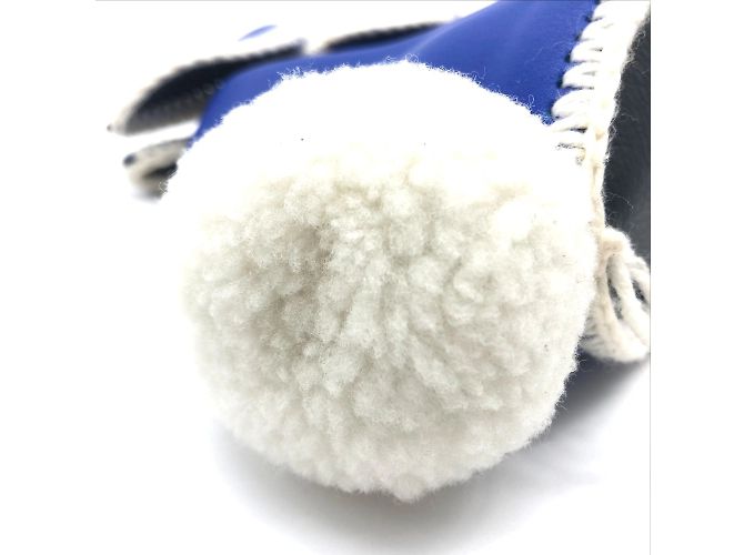 Loewe blauer Leder-Münzbeutel - Ansicht 9