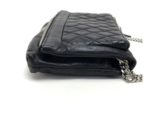 Borsa a spalla in pelle nera Jimmy Choo Nero - vista 4