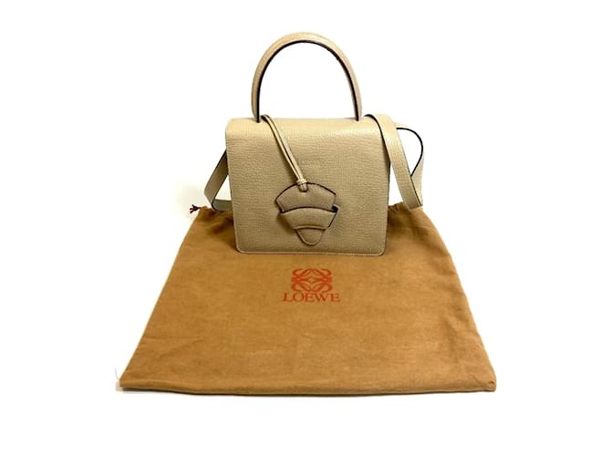 Borsa a Spalla Loewe 2WAY Beige - vista 12