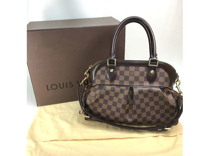 Borsa a mano Damier Louis Vuitton N51997 Marrone - vista 13