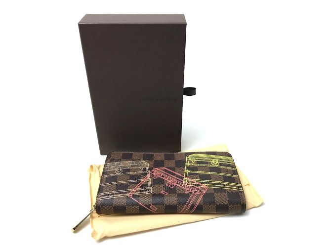 Louis Vuitton Damier Trunk Langbörse N63026 Braun - Ansicht 7