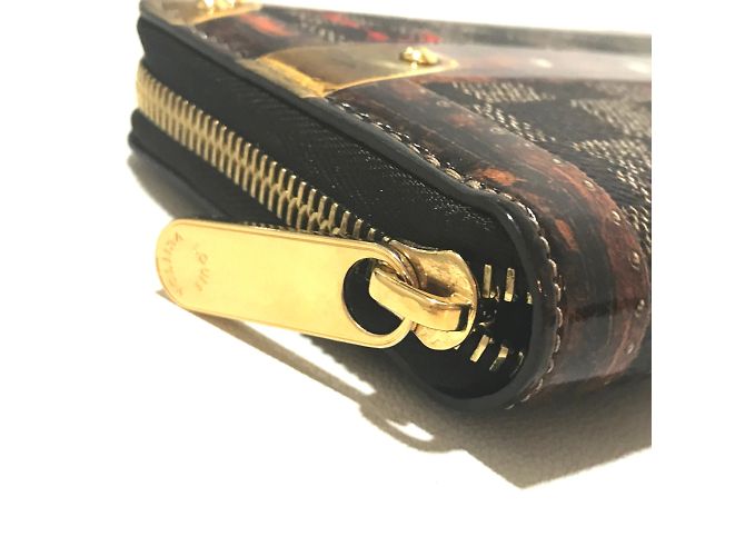 Louis Vuitton M63490 Transform do Damier Cartera Larga con Cremallera Castaño - vista 3