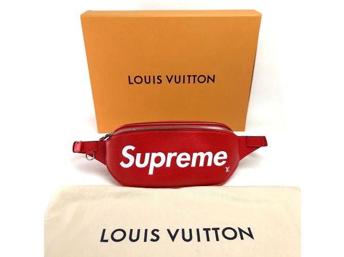 Borsa Epi Supreme M53418 di Louis Vuitton Rosso - vista 12