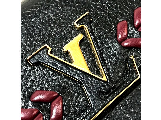 Billetera bi-fold Taurillon Clemence de Louis Vuitton Negro - vista 5