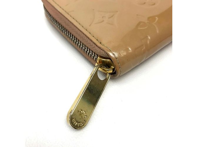 Vernis Zip Around Langbörse von Louis Vuitton Beige - Ansicht 5