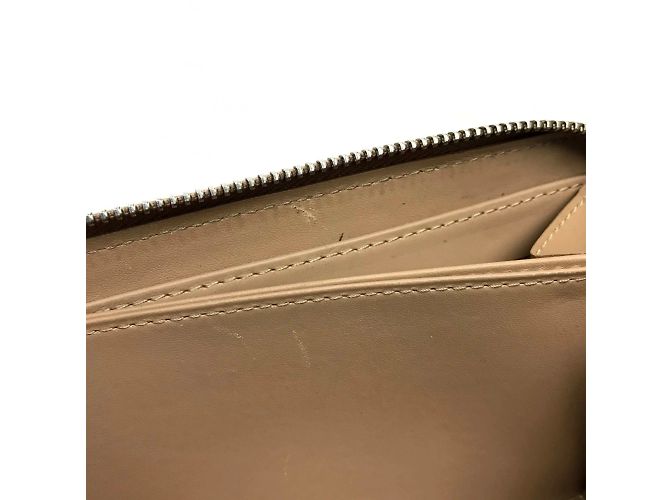 Vernis Zip Around Langbörse von Louis Vuitton Beige - Ansicht 7