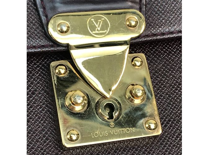 Borsa Louis Vuitton Taiga Marrone - vista 5