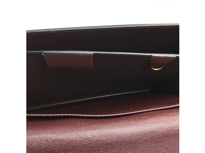 Borsa Louis Vuitton Taiga Marrone - vista 9