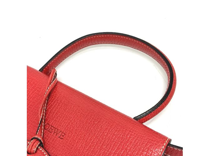 Borsa a spalla Loewe 2WAY rossa Rosso - vista 6