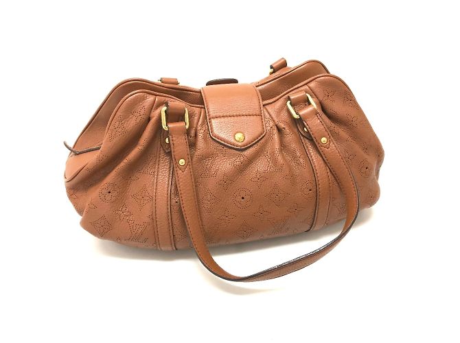 Borsa a Spalla Mahina Louis Vuitton Marrone - vista 3