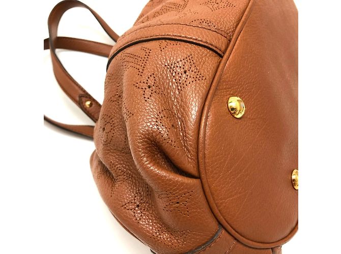 Borsa a Spalla Mahina Louis Vuitton Marrone - vista 8
