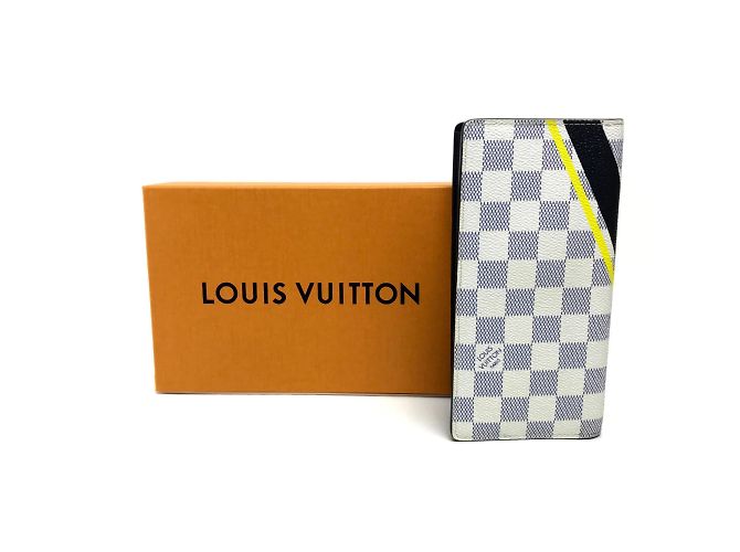 Louis Vuitton Damier Coastline Langbörse Weiß - Ansicht 10