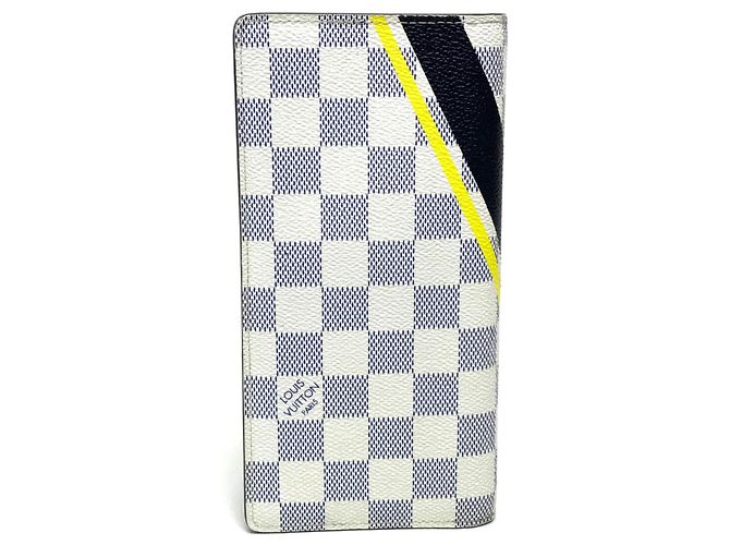 Louis Vuitton Damier Coastline Langbörse Weiß - Ansicht 2