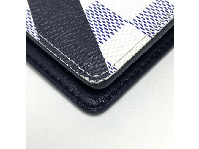 Louis Vuitton Damier Coastline Langbörse Weiß - Ansicht 3