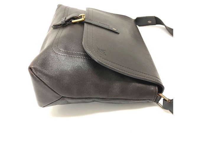 Borsa a Spalla Utah M92994 di Louis Vuitton Marrone - vista 3