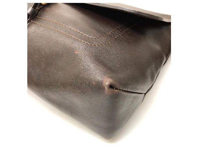 Borsa a Spalla Utah M92994 di Louis Vuitton Marrone - vista 4