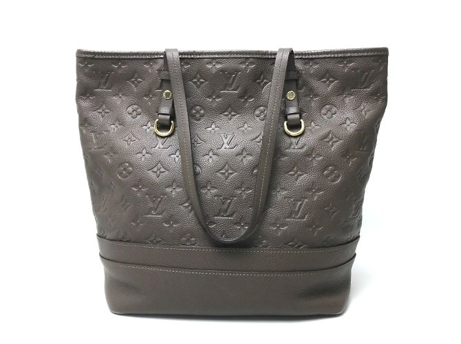 Borsa tote Ombre Brown Monogram Empreinte Louis Vuitton Marrone - vista 2