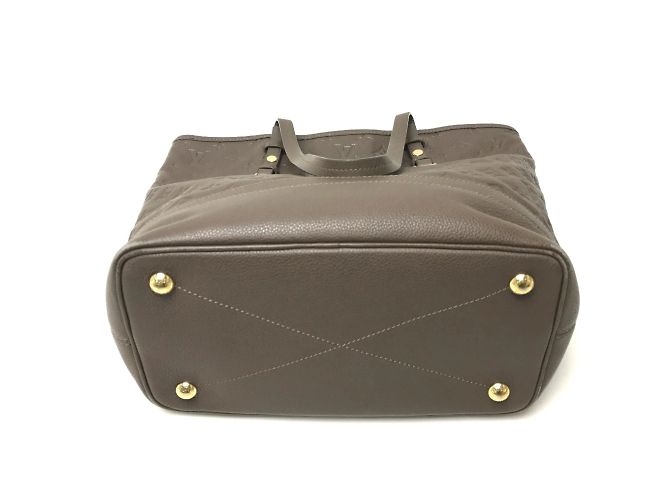 Borsa tote Ombre Brown Monogram Empreinte Louis Vuitton Marrone - vista 3