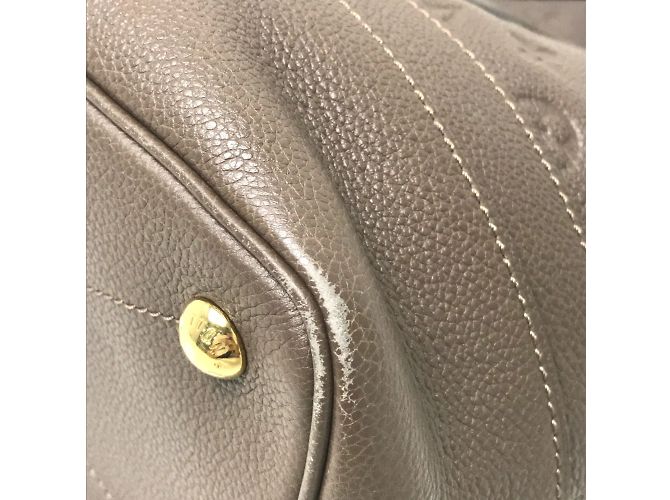 Borsa tote Ombre Brown Monogram Empreinte Louis Vuitton Marrone - vista 4