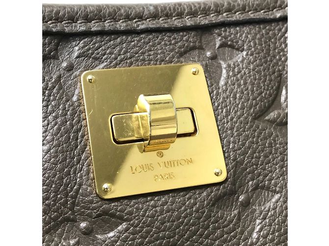 Borsa tote Ombre Brown Monogram Empreinte Louis Vuitton Marrone - vista 6
