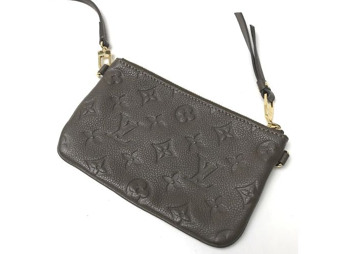 Borsa tote Ombre Brown Monogram Empreinte Louis Vuitton Marrone - vista 9