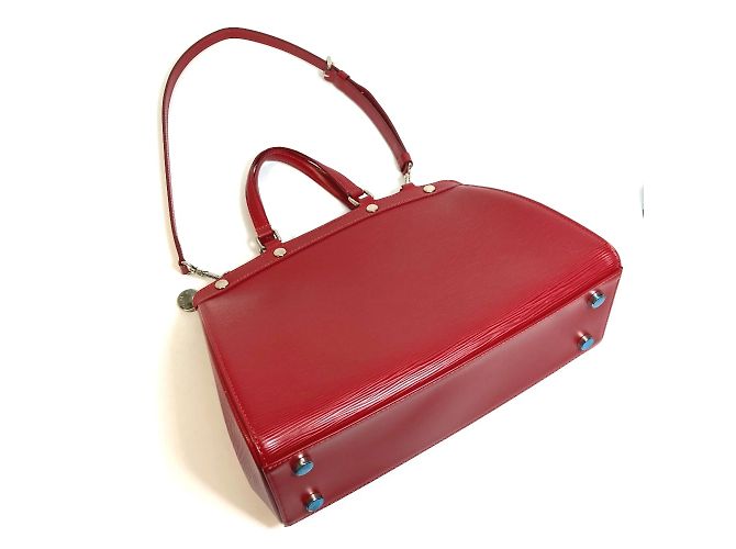 Borsa Epi M4030E di Louis Vuitton Rosso - vista 5