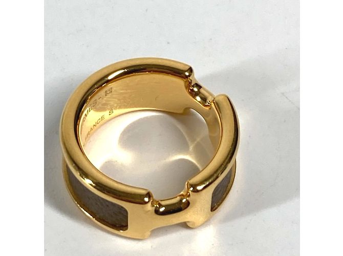 Ring Hermès Anel de ouro Hermes Dourado - vista 3