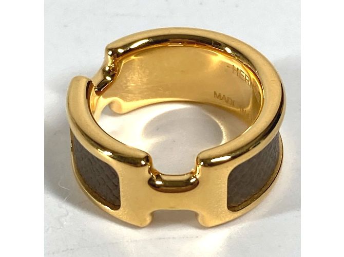 Ring Hermès Anel de ouro Hermes Dourado - vista 4