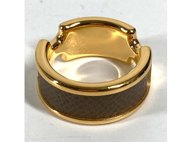 Ring Hermès Anel de ouro Hermes Dourado - vista 5