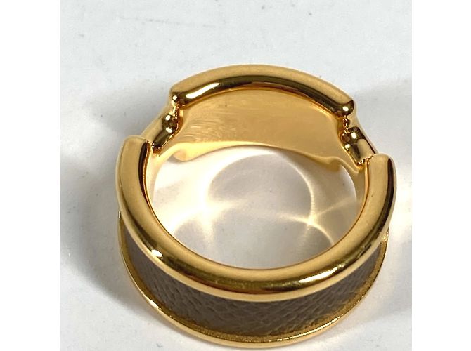 Ring Hermès Anel de ouro Hermes Dourado - vista 6