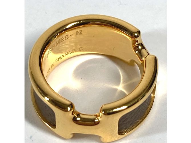 Ring Hermès Anel de ouro Hermes Dourado - vista 7