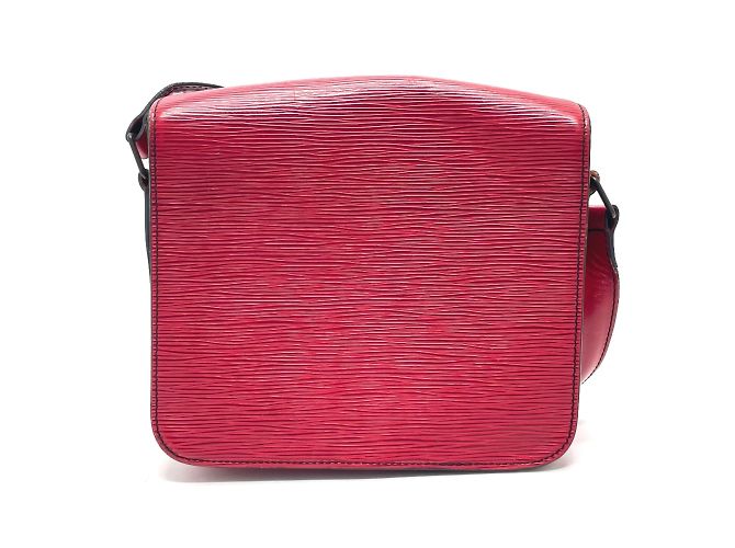 Borsa Pochette Epi Louis Vuitton Rosso - vista 2