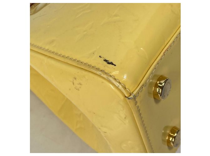 Borsa a mano Monogram Vernis M90108 di Louis Vuitton Giallo - vista 10